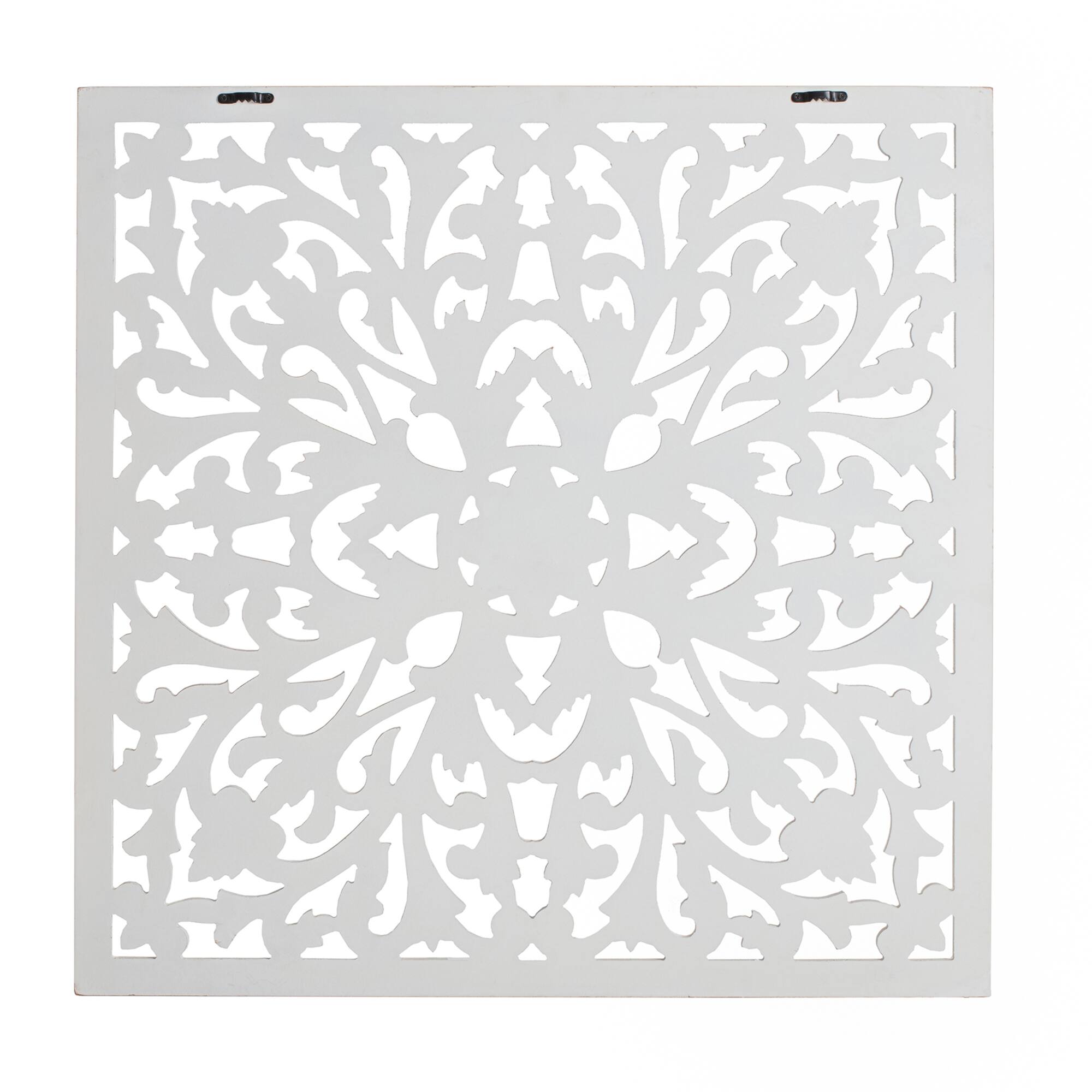 Habitat Beakman White Square Medallion